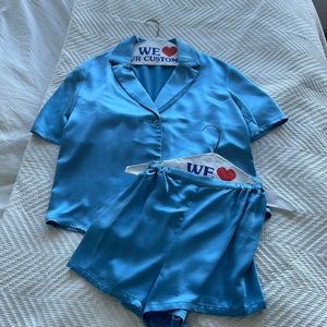 House of Harlow 1960 “Bari” silk set XS